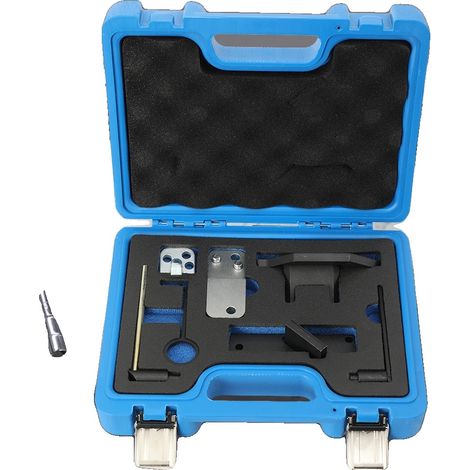 Kit di attrezzi per la fasatura del motore, in acciaio al carbonio, progettato per motori 1.2 GDI PureTech, regolazione di precisione, costruzione resistente, design compatto. (1/5)