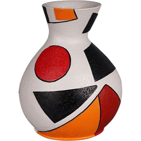 Vase - Résine Soufflée À La Main - Décoration Intérieure Moderne Pour Salon Ou Entrée - 1 Pièce (1/4)