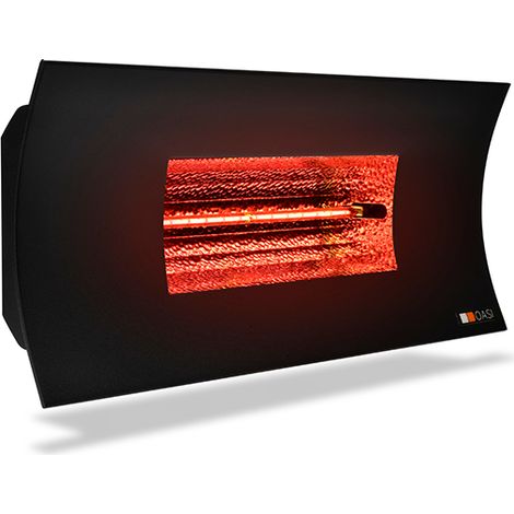 Radialight OASI HT Lampe à infrarouges chauffante à Ondes Courtes pour Extérieur 2000 W Noir (1/5)