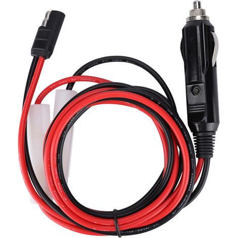 Câble chargeur allume-cigare 1,5M pour Motorola GM-300 GM-338 radio mobile voiture (1/5)
