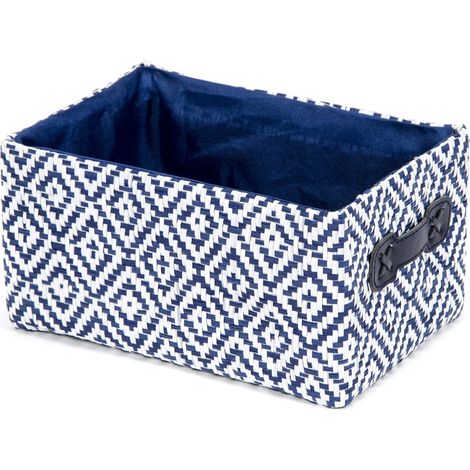 Panier Enzo - COMPACTOR - 23,5 x 16 x H.12 cm - Bleu (1/5)