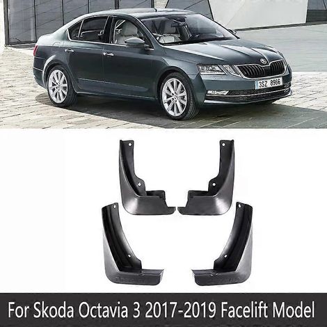 Passend für Skoda Octavia A5 A7 1Z 5E 20042019 MK2 MK3 Kotflügel Schmutzfänger Spritzschutz Schmutzfänger Zubehör 2005 2006 2010 2013 2015 2018 (2017-2019 MK3) (1/5)