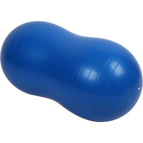 Peanut Ball, Balle de Massage pour Yoga Pilates Physiothérapie, AntiBurst Ball d'exercice 90x45cm avec Pompe à Main, Gym Qualité Ball pour Gr (1/5)