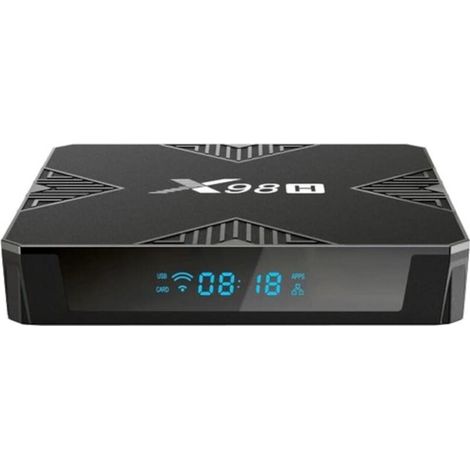 X98H H618 2GB/16GB Dual Band Bluetooth Android 12 Negro - Android TV (1/5)