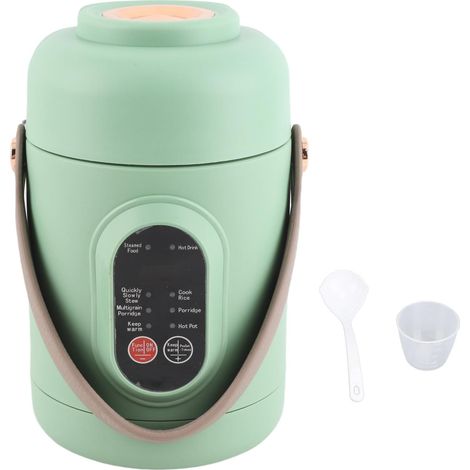 Marmite électrique Multifonctionnelle, Bouilloire électrique 500 W, Marmite Portable pour Nouilles, Bouillie, Soupe, Riz, Flocons D'avoine, avec Poignée, pour Femmes au Foyer (1/5)