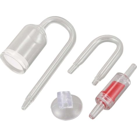 Aquarium Glass Plant Co2 diffuseur tube en U ensemble pour Plant Fertilizer poisson (1/5)