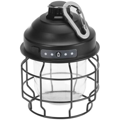 Mini lanterne Vintage suspendue en métal, lumière chaude Led, Rechargeable, pour tente, usage extérieur (1/5)