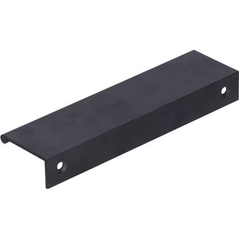 Schubladengriff aus verdickter Aluminiumlegierung, Schranktürgriff für Zuhause, 128 Schwarz (1/5)