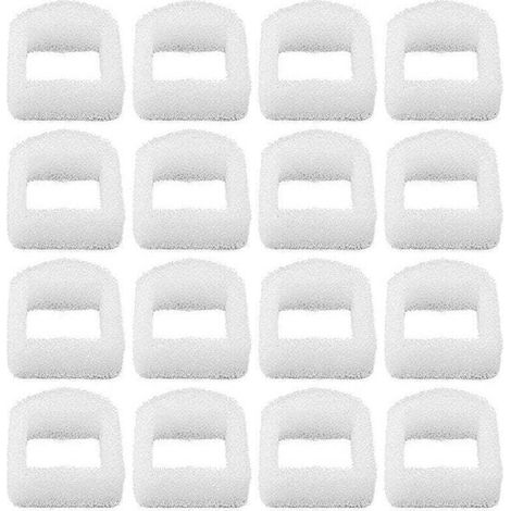 Fontaine à eau et distributeur pour chats, lot de 24 filtres en mousse de rechange pour fontaines à eau pour chats et chiens, adaptés à l'eau potable (1/5)