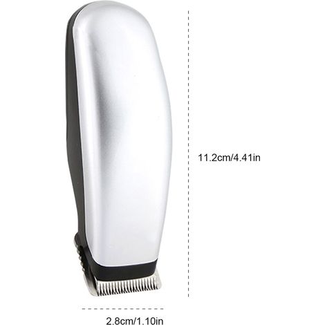 Mini tondeuse à barbe portable électrique, tondeuse à cheveux, rasoir de barbier pour hommes (1/5)