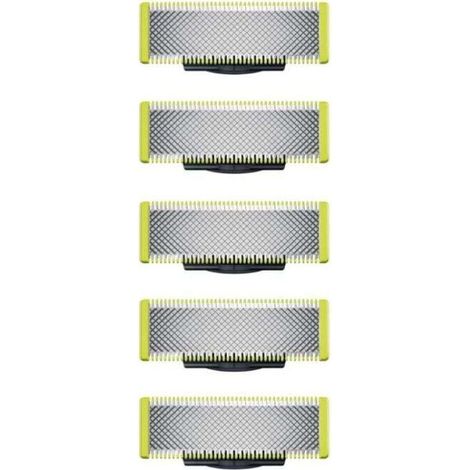 [JAMAIS UTILISÉ]Packung mit 5 robusten Ersatzklingen aus Edelstahl für alle Modelle, einschließlich Pro (Art.-Nr. QP250/50)