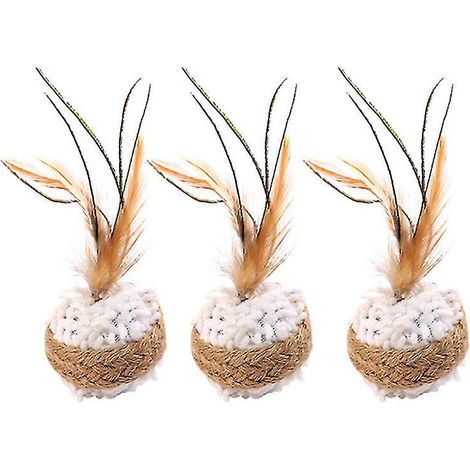 Lot de 3 jouets à attraper pour chats (1/3)