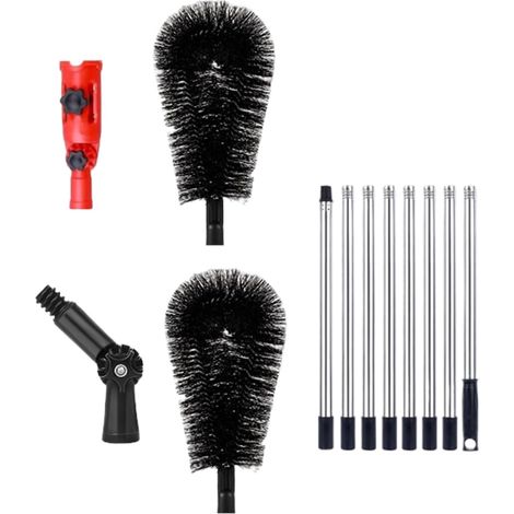 Brosse De Nettoyage De Gouttière - Brosse De Toit À Manche Télescopique - (1/5)