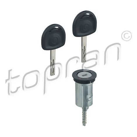 Cylindre de fermeture, serrure de contact d'allumage TOPRAN 205 166 OPEL