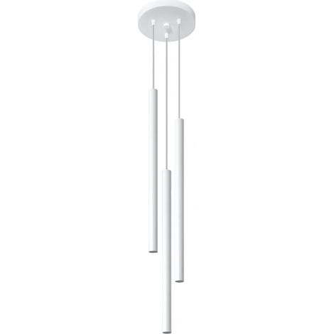Lámpara colgante mossa 3 G9 blanca lumilo 04.379.67 (1/5)