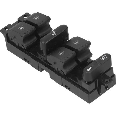 Remplacement 1J4959857D compatible interrupteur principal lève-vitre avant gauche Volkswagen Bora, Golf, Jetta, Passat. Commande fenêtre conducteur d'origine. (1/3)