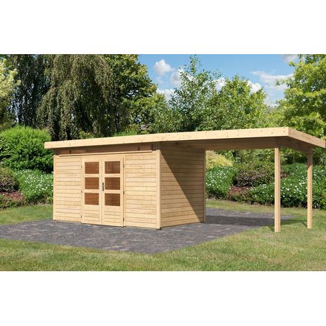 SH Kandern 9 natur 364x304x232 im Set mit AD 3,2 m