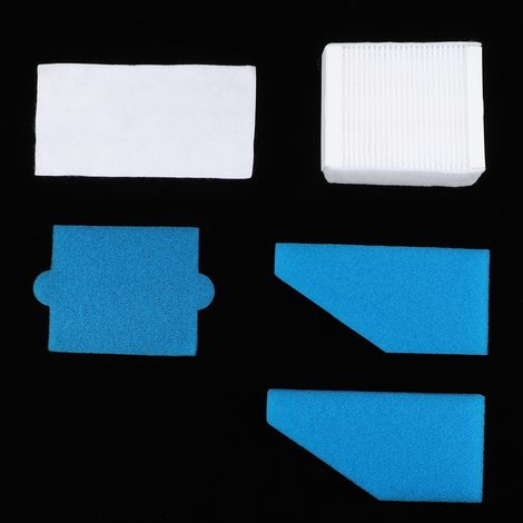 5-teiliges Schaumstofffilter-Ersatzset für Staubsauger, passend für Thomas 787241 99 Filterzubehör (1/5)