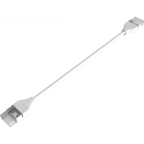 Câble De Jonction Pour Ruban Led 220V Avec 2 Connecteurs Intégrés, Système De Connexion Rapide Et Sûr, Longueur Totale 21 Cm (1/2)