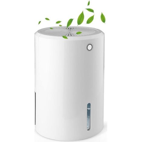 Ahlsen Elektrischer Mini-Luftentfeuchter, 900 ml, tragbarer Luftentfeuchter – automatische Abschaltung, leise gegen Feuchtigkeit und Schimmel, für Badezimmer, Schlafzimmer, Büro und Kleiderschrank