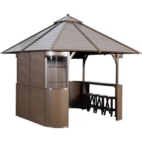 Refugio balneario Bali - 330 x 330 x 323 cm