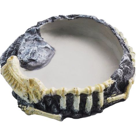 Comederos y bebederos para reptiles, piedras de resina, comederos para geckos, hábitats para reptiles, lagartos, geckos leopardo y camaleones (1/4)