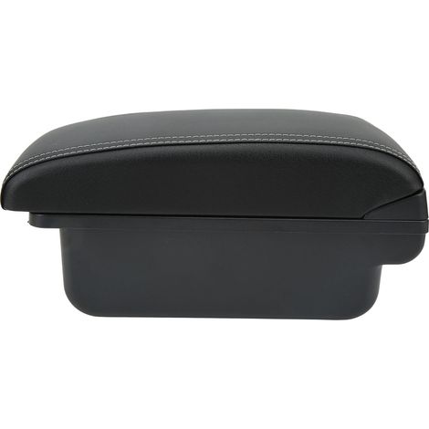 Console centrale accoudoir boîte de rangement similicuir fermeture amortie remplacement Captur Clio 4, coffre bras repose compatible intérieur véhicule. (1/5)