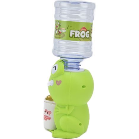 Mini distributeur d'eau factice, distributeur de boissons, jouet pour maison de poupée, grenouille (1/5)