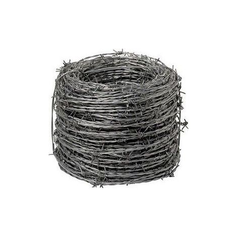 Alambre Espino Galvanizado 100 Metros 4/15 (1/2)