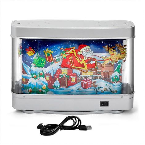 Lampe d'aquarium USB pour décoration de Noël (1/5)