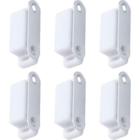 Lot de 6 loquets de porte magnétiques, 5 x 1, 2 cm (1/5)