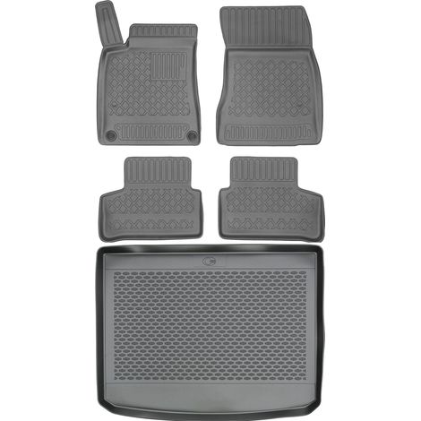Juego de alfombrillas para coche y maletero para Mercedes Clase A W177 Hatchback (2018).