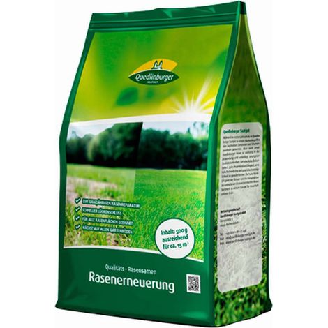 Quedlinburger KLBB Rasenerneuerung 0,5 kg - Rasensamen
