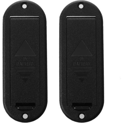 Custodia per 2 pickup attivi per chitarra e basso, con batteria da 9V. (1/5)