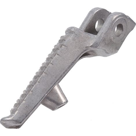 Aluminium-Fußrasten vorne für Honda CBR600 F4I, CBR919, CBR1000 – Silbernes Paar (1/5)