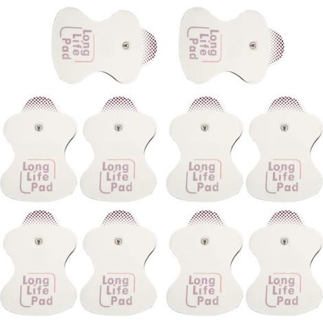 10 électrodes de rechange pour coussinets de massage longue durée Omron [ZHE]-AquaForge (1/5)
