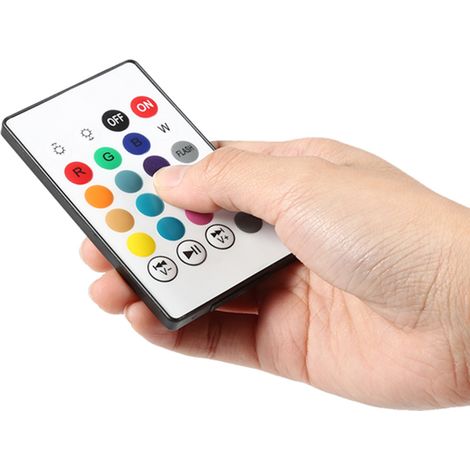 Ampoule LED RGB E27 12W avec haut-parleur Bluetooth et télécommande, pour écouter de la musique sans fil (1/5)