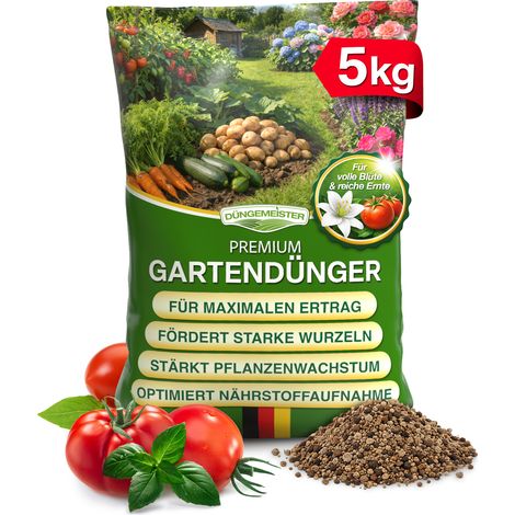 Gartendünger Dünger Garten Premium universal Langzeitwirkung 5kg (1/5)