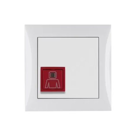 Berker RUFTASTER M.RAH. 24V= PWS GL. / BERKER 52068989 S.1/B.X 52068989 (1/2)