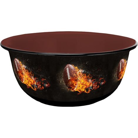 Bol à céréales American Football Fireball Aspect émail 600 ml (1/2)