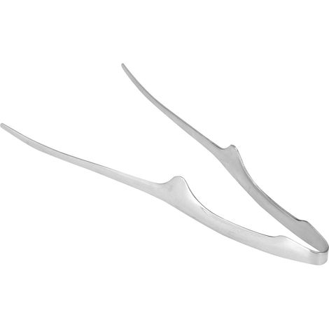 Pince à barbecue en acier inoxydable, design ergonomique antiadhésif, idéale pour cuisine et grillades (1/4)