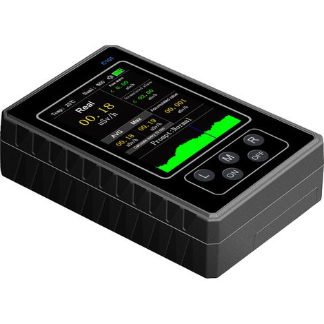 Détecteur de rayonnement nucléaire portable bêta-gamma-rayons X, testeur de données, moniteur de rayonnement. (1/5)