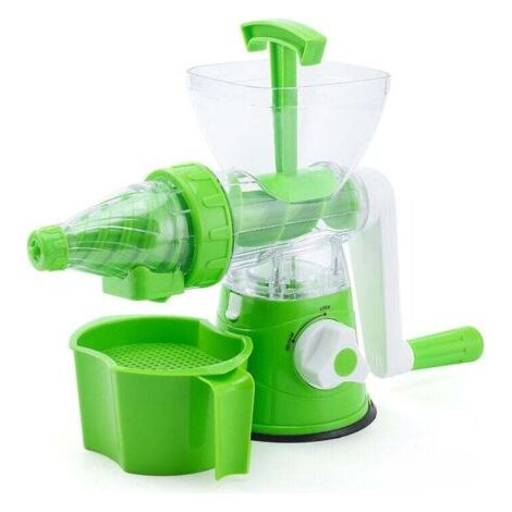 QORVA-Presse-agrumes multifonction à manivelle, robot alimentaire portable pour la maison, presse-agrumes manuel (1/4)