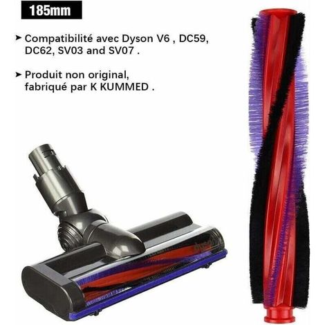 185-mm-Bürstenwalze für Dyson V6 DC62 SV03 Akku-Staubsauger – Ersatz-Bürstenwalze für elektrische Haushaltsstaubsauger (1/5)