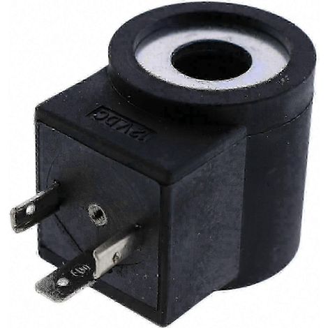 Bobine de vanne solénoïde 12 V CC 1/2 pouce 6306012, compatible avec connecteur DIN 3 broches série 08. (1/5)