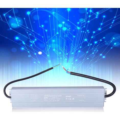 Alimentation AC-DC à découpage ultra-mince et étanche pour composants électriques HRUW-200W-12V 170-240VAC (50/60HZ) (1/5)