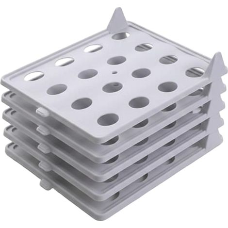 Dossier de Chemise 5 pièces, Organisateur de Chemise empilable, Dossier – Planche Pliante en Plastique Gris pour t-Shirts, Chemises, Pantalons et Pulls (1/5)