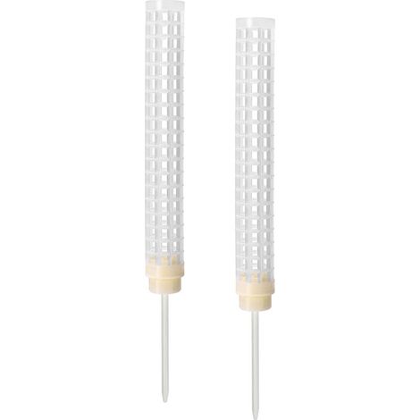 2pcs hauteur de colonne de mousse d'eau 25cm support de mousse set plante escalade mise en forme coco brun aneth colonne avec base (1/5)