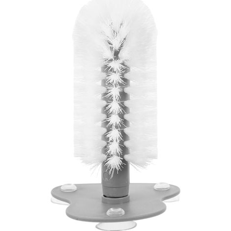 1 Brosse Tortue, Ventouse Puissante, Poils Doux, ABS, Nettoyage Carapace