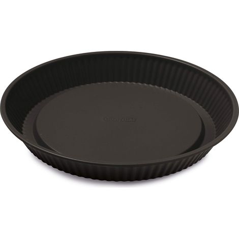 Guardini, Stampo crostata morbida Ø 28 cm, Acciaio con rivestimento antiaderente, Nero, Made in Italy, Linea Gardenia (1/3)